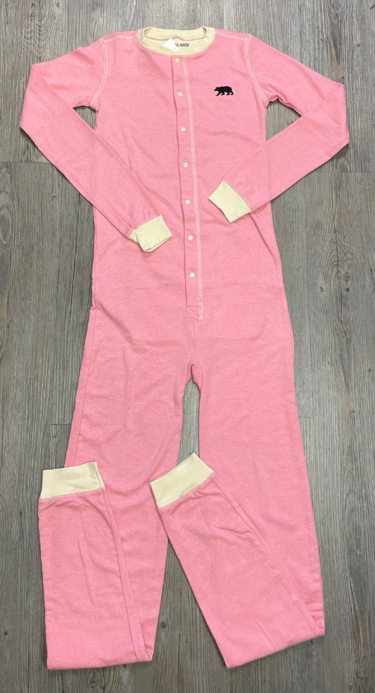 Pink Little Blue House PJ Onesie Long Sleeve, 12Y