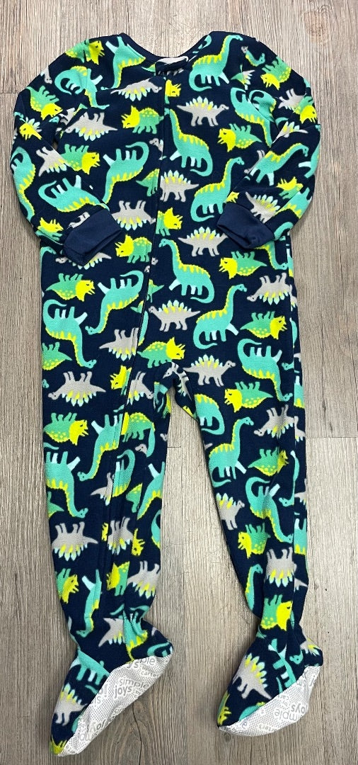 Dinosaur Carters PJ Onesie, 3Y