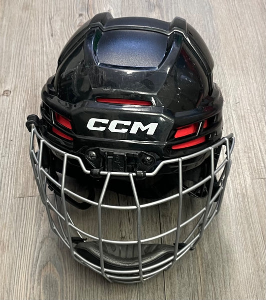 Black CCM Hockey Helmet Tracks 70, 52.5-57CM