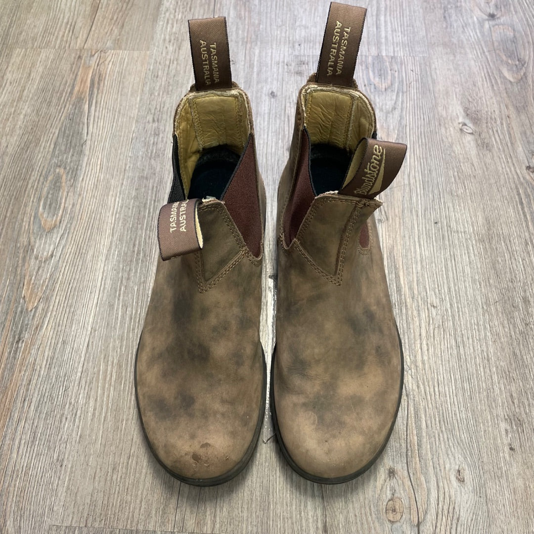 Rustic Brown Blundstone #565 Hightop Shoes, Aus4 US 5-5.5Y