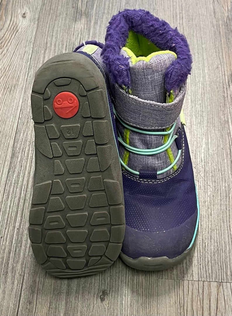 Purple See Kai Run Winter Boots, 12Y