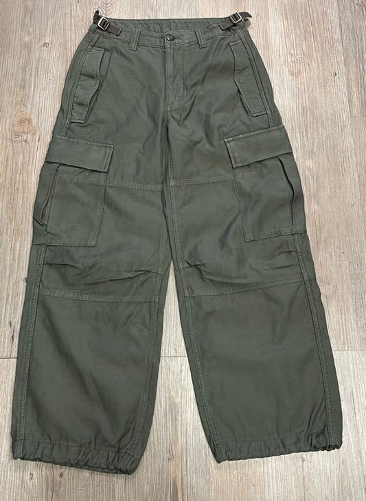 Green TNA Supply Cargo Pants, 2XS