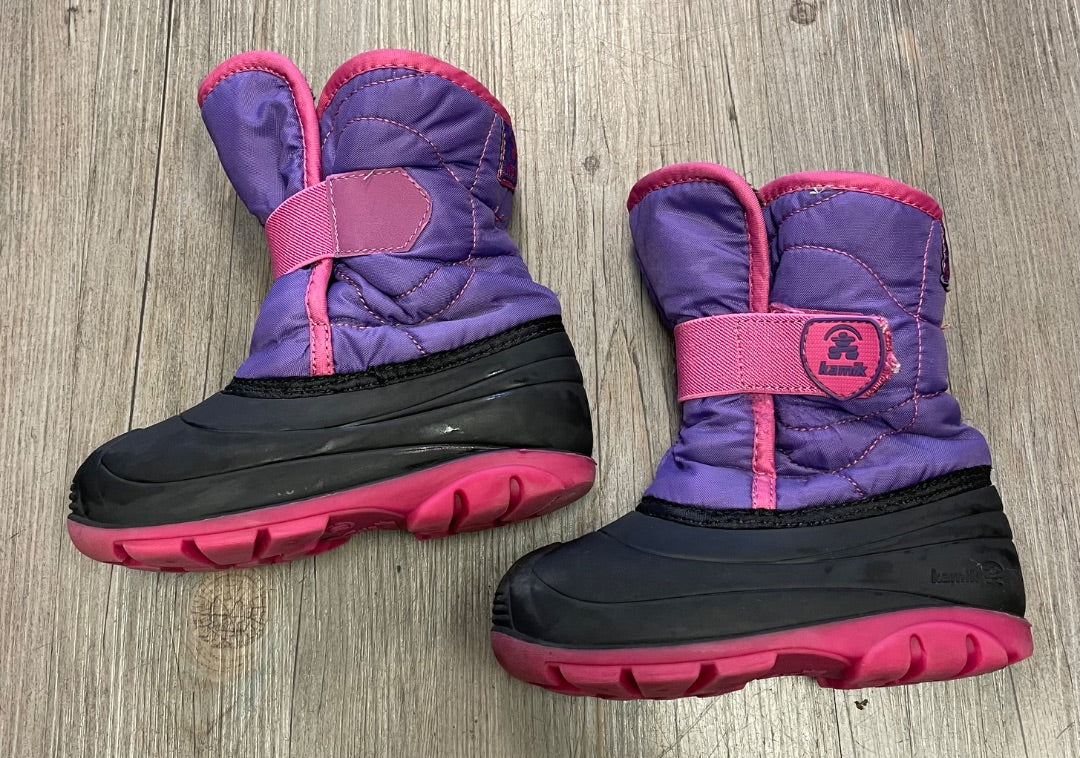 Purple Kamik Winter boots, 10T