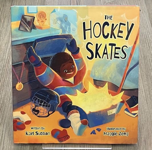 Multi Colour  The Hockey Skates, Hardcover