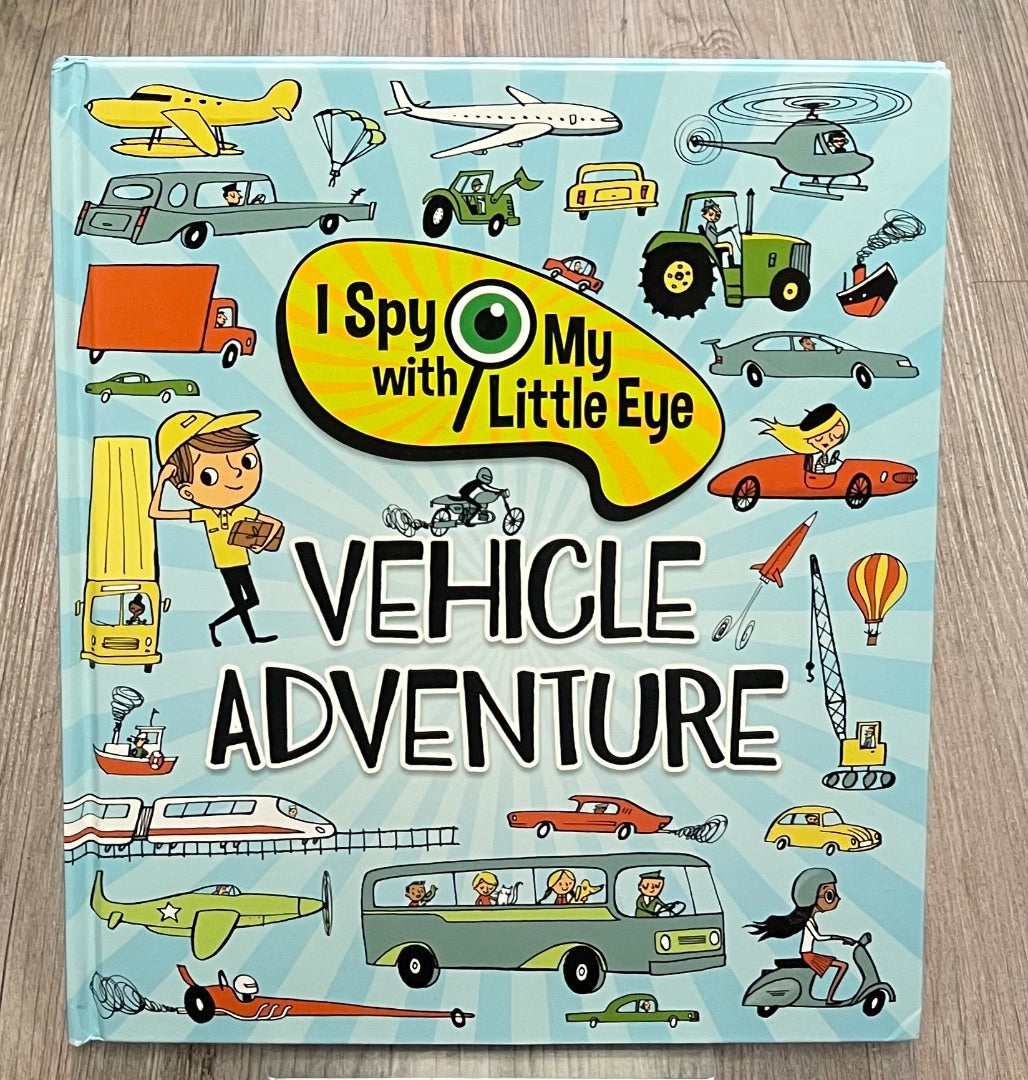 Multi Colour  Vehicle Adventure, Hardcover