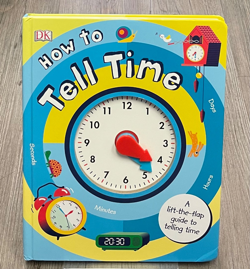 Multi Colour  How To Tell Time, Hardcover