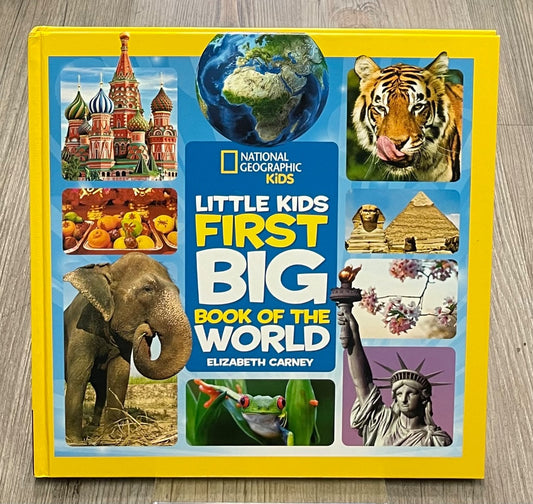 Multi Colour National Geographic Kids Little Kids First Big Book Of The World, Hardcover