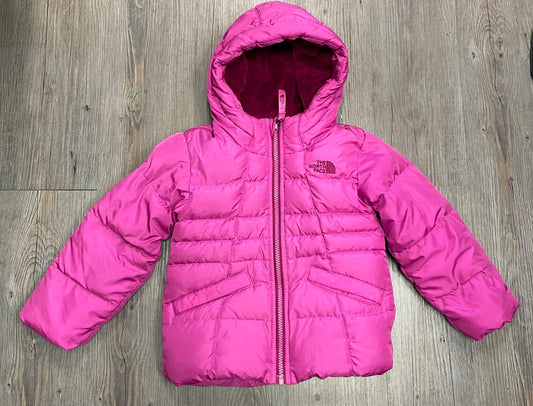 Pink Northface Downfill winter jacket, 4Y
