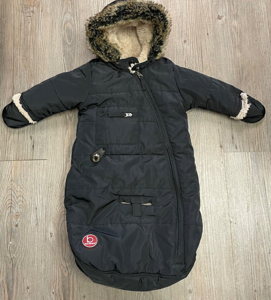 Black Blue Banana One Piece Bunting, 0-3M