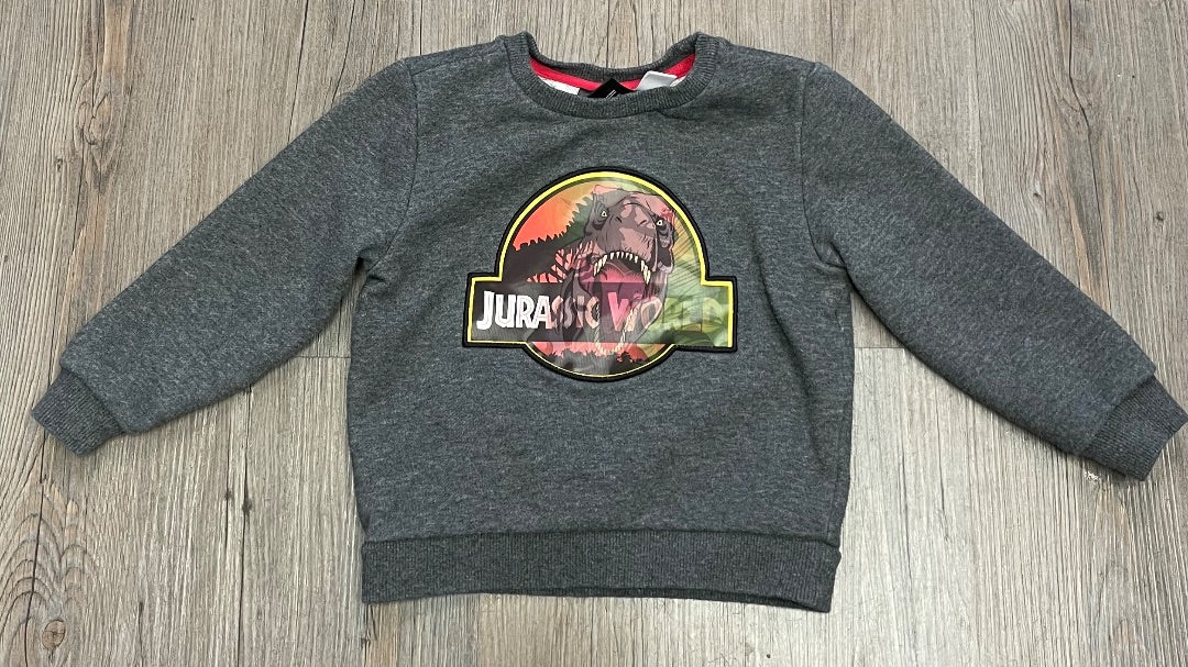 Grey Sweatshirt Jurassic World Joe Fresh 2Y