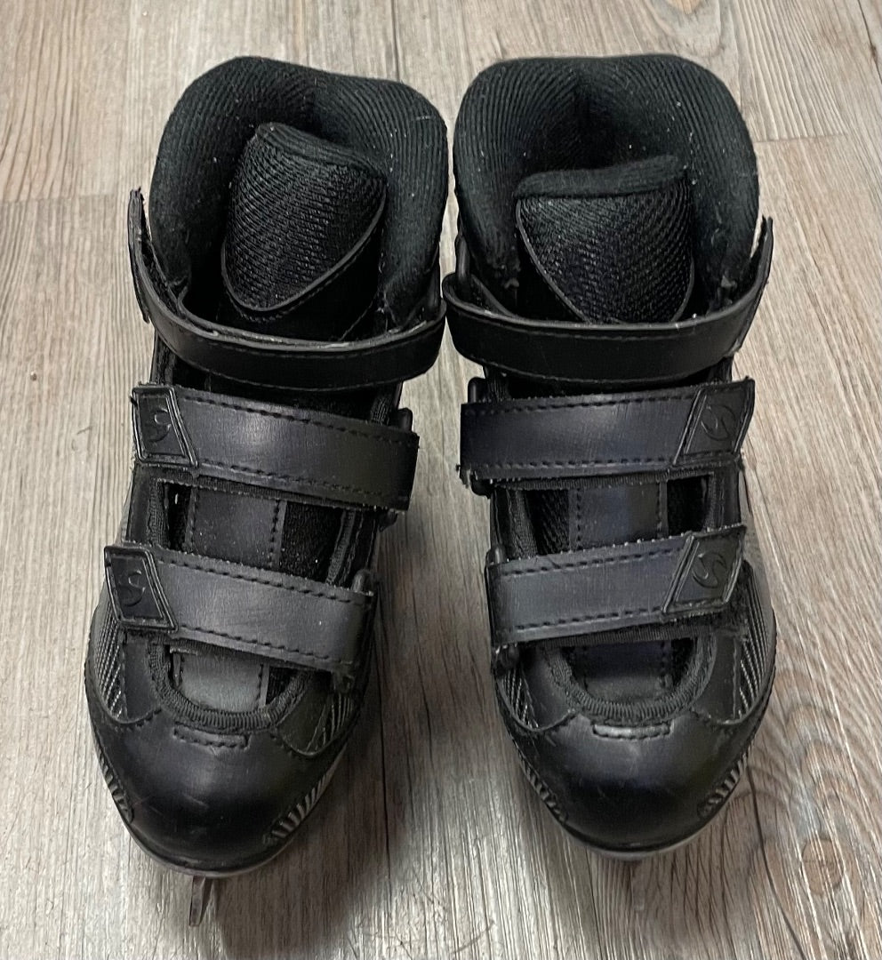 Black Softec Jackson Figure Skates, 10T