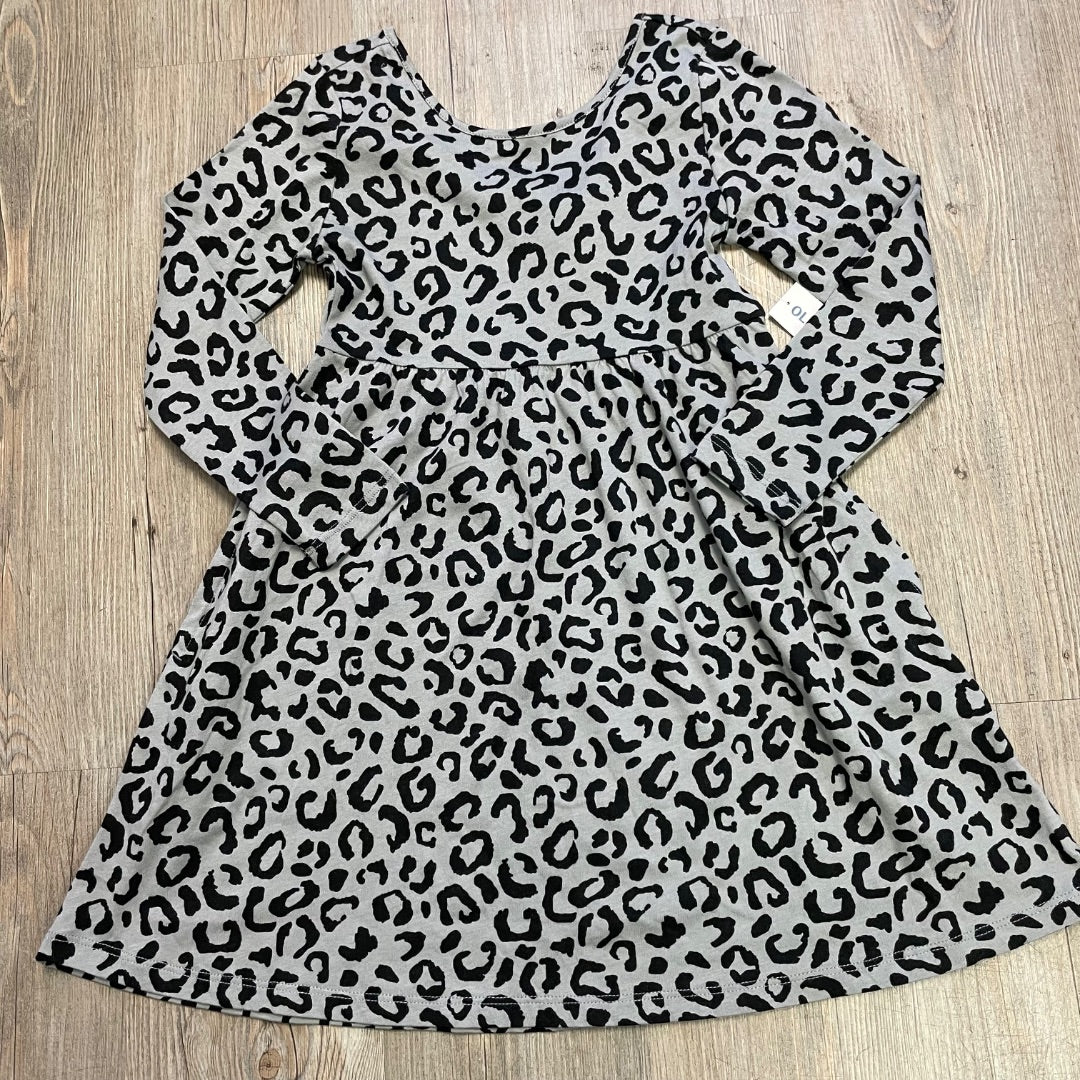 Leopard Old Navy NEW LS Dress, 6-7Y