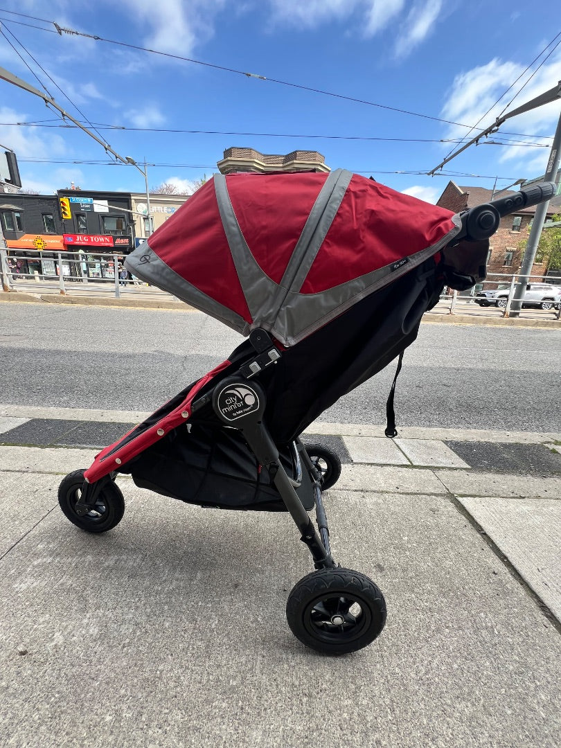 Red Baby Jogger City Mini GT, 0-65lbs