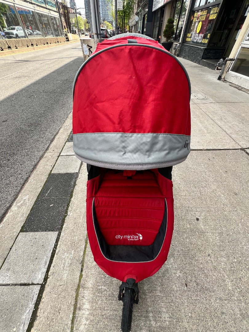 Red Baby Jogger City Mini GT, 0-65lbs