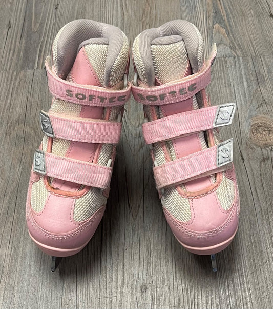 Pink Softec Jackson Figure Skates, 10T