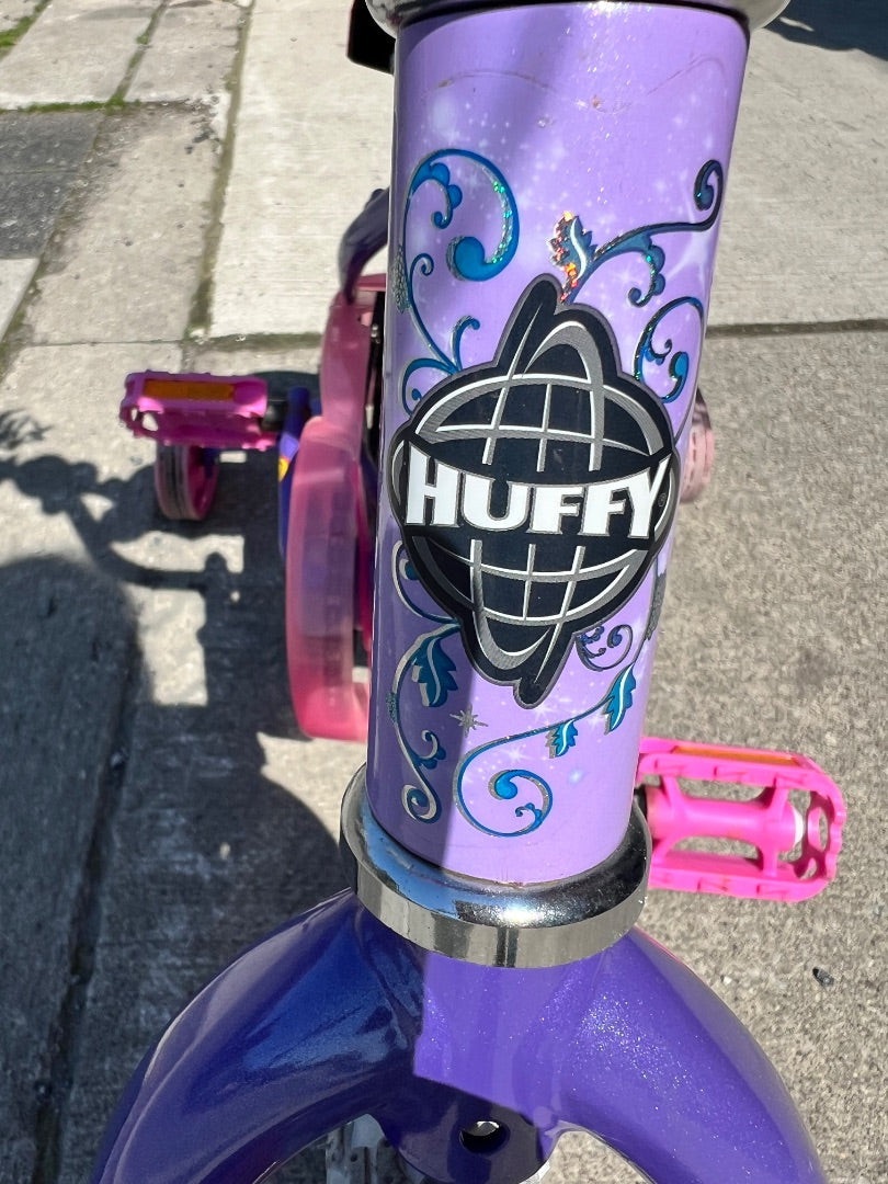 Purple/Pink Huffy Disney Princess, 4-6Y (14 inch)