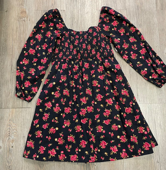 Floral Old Navy L/S Dress, 8Y