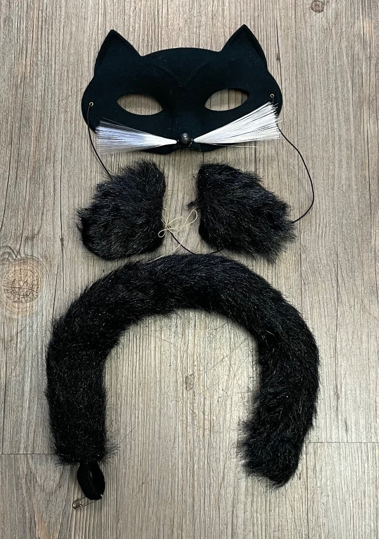 Black  Cat Costume, One Size