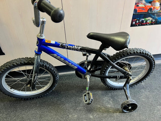 Blue Magna Major Damage Bicycle, 16 Inch