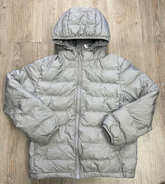 Grey Uniqlo Puffer Jacket, 9-10Y
