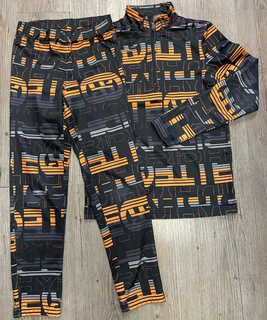 Multi Colour Multi Colour Base Layer Set, 10Y