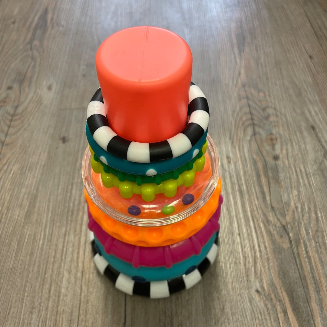 Multi Colour Sassy Stacking Ring, Pre-owned