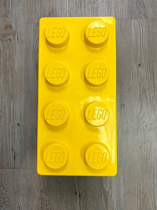 Yellow Lego Storage Box