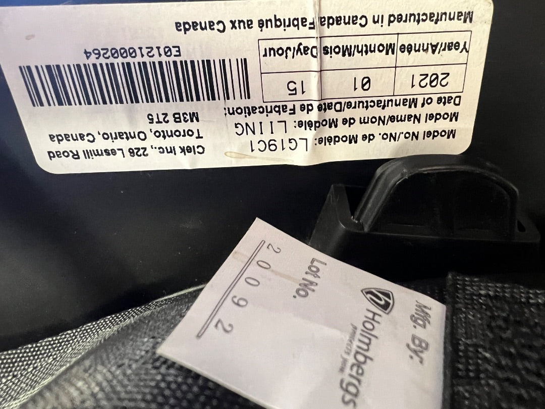 Black - Expires: Jan 15 2030 Clek Liing Infant Car Seat, 4-35lbs