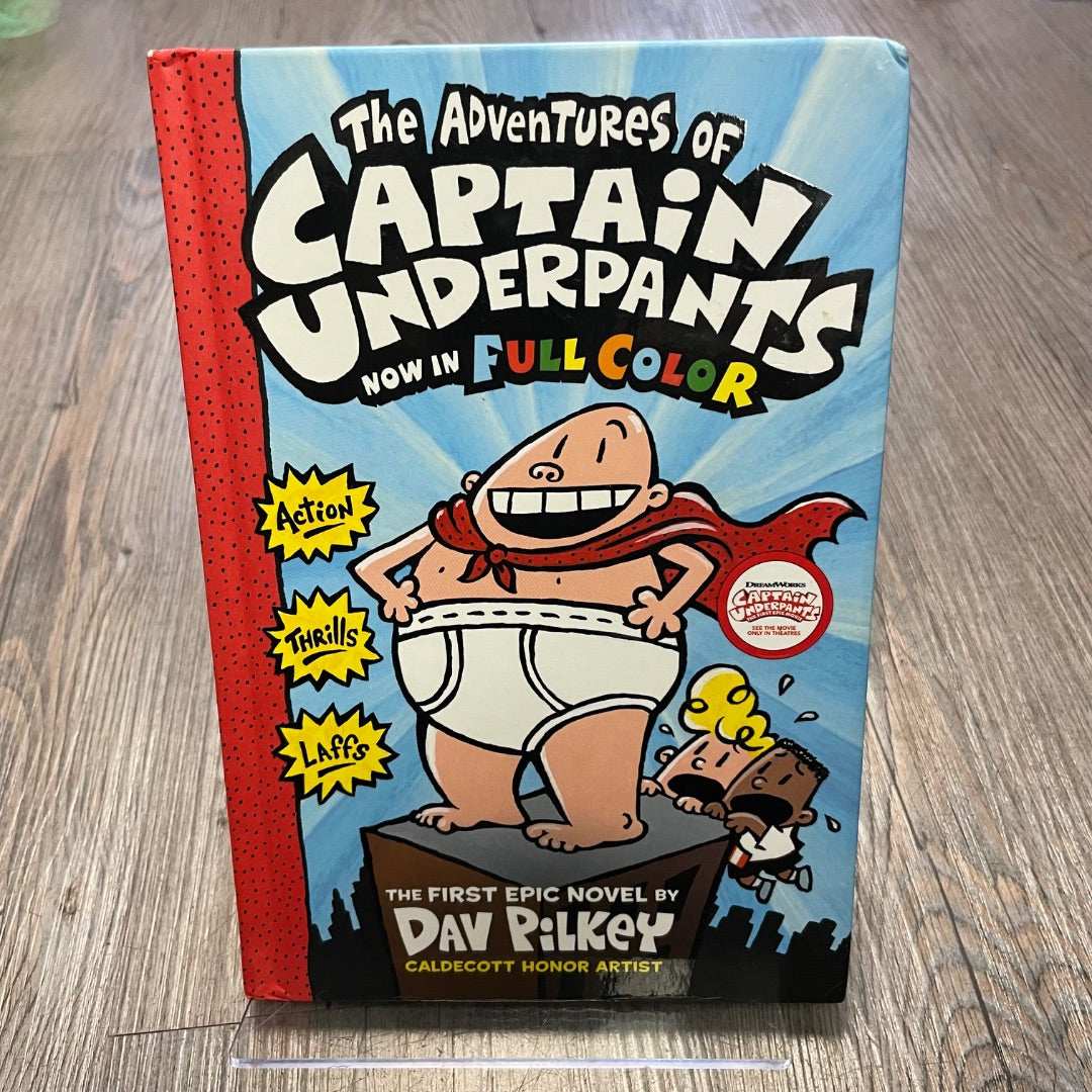 Multi Colour  Captain Underpants#1, Hardcover