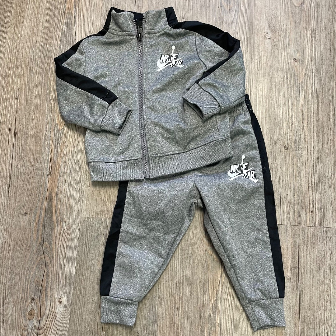 Grey Jordan 2PC Clothing Set, 12M