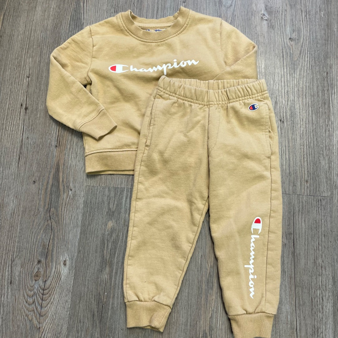 Brown Champion Sweat Set, 2Y