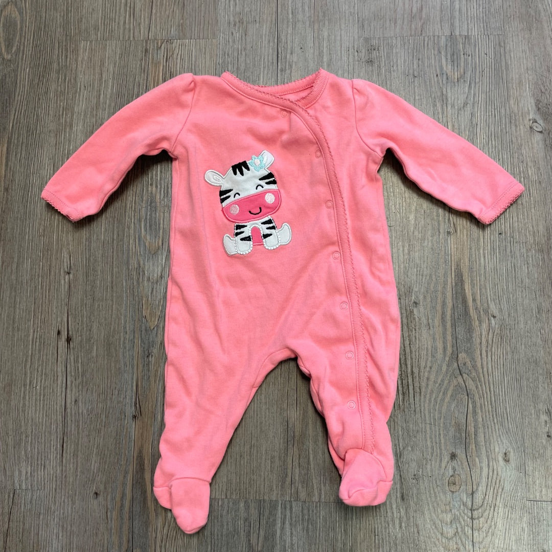 Pink Koala Baby PJ Onesie, 0-3M