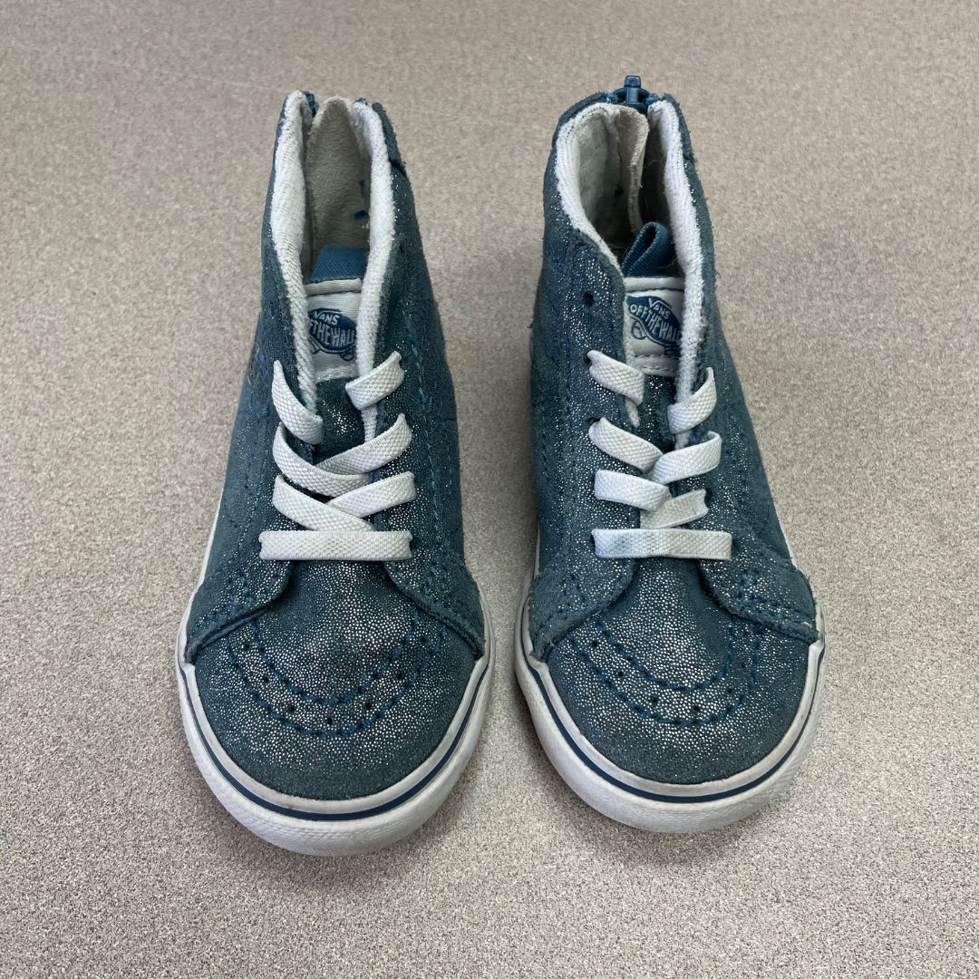 Harry Potter Logo Vans Back Zip Hightop Shoes, 6.5T