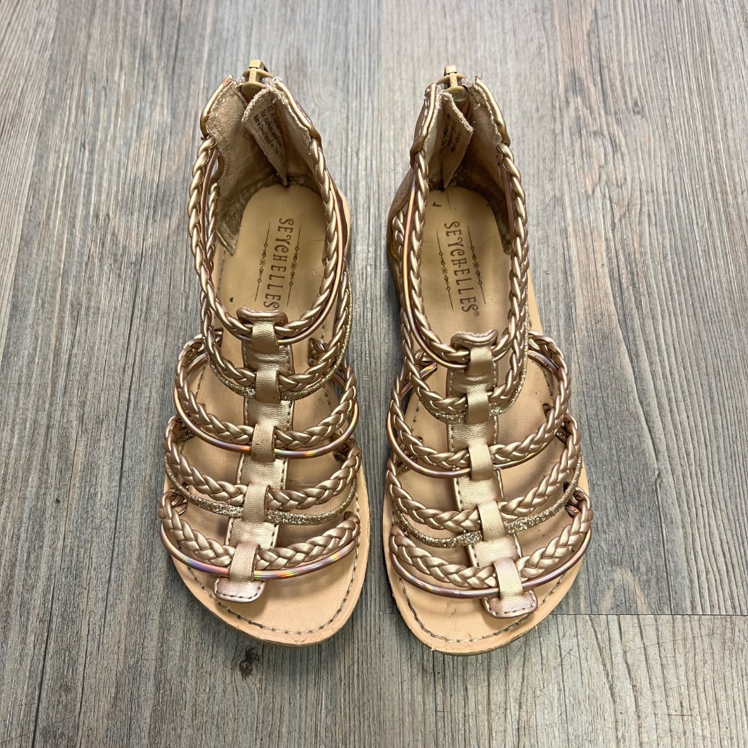 Gold Seychelles Sandals, 11Y