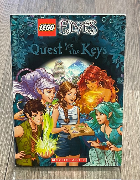 Multi Colour Lego Elves Quest for the Keys, Paperback