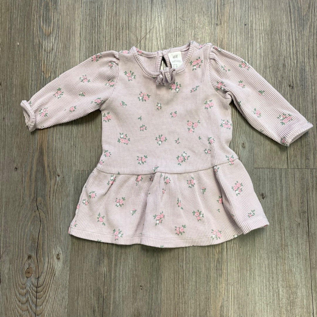 Floral H&M LS Dress, 6M