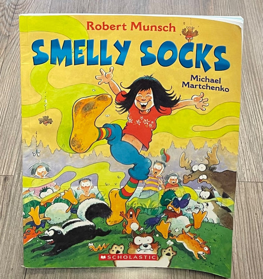 Multi Colour Robert Munsch Smelly Socks, Paperback