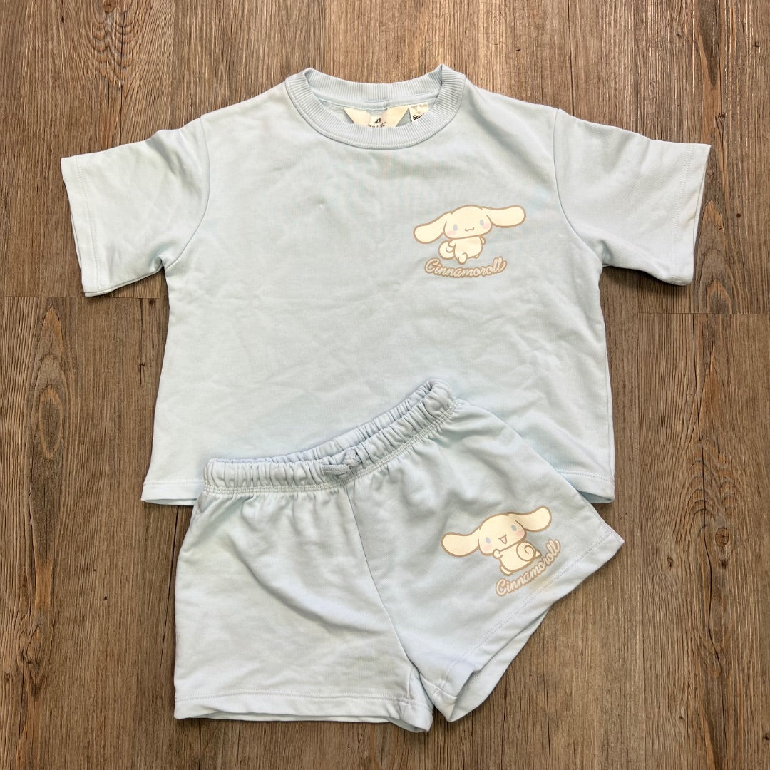 Blue H&M 2PC Clothing Set Cinnamoroll, 8-9Y