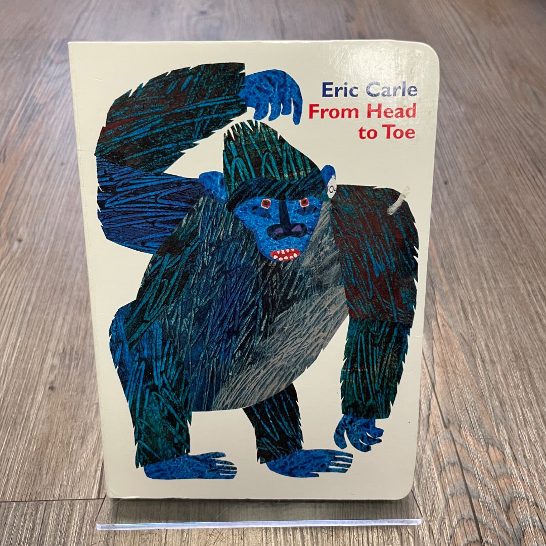 Multi Colour  Eric Carle From Head To Toe, Boardbook