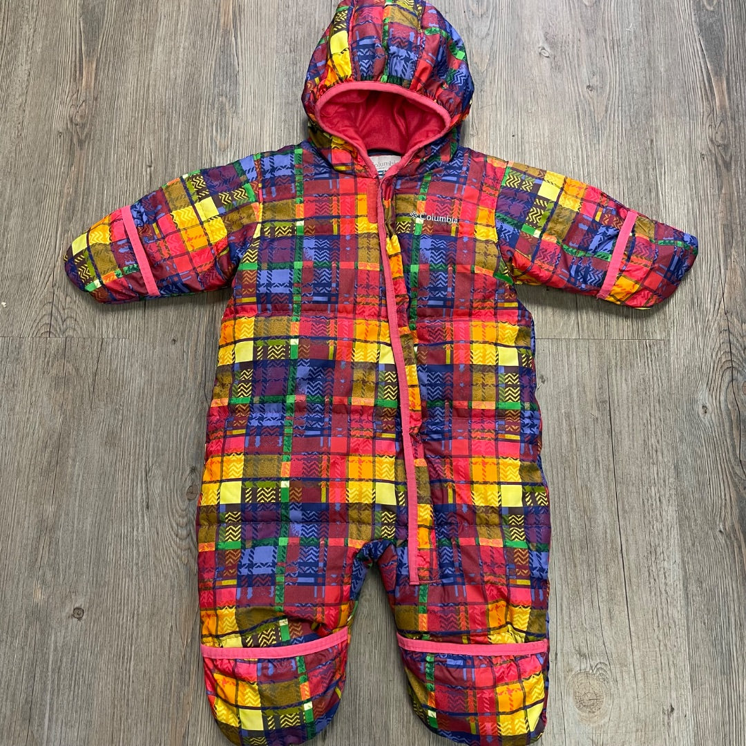 Multi Colour Columbia Snow Suit 60% Down Fill 40% Feather, 12M