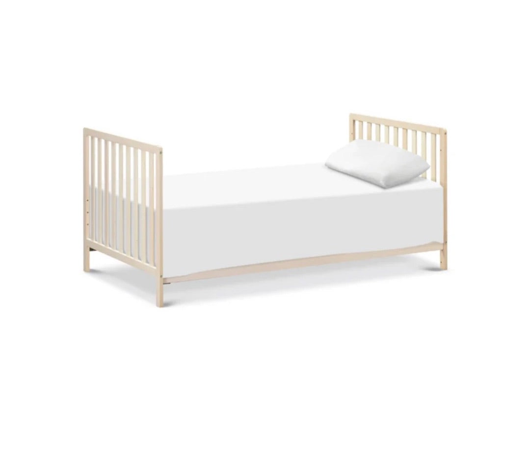 Washed Natural (2022) Carters Colby Convertible Mini Crib with Trundle, 0Y - 35 inches