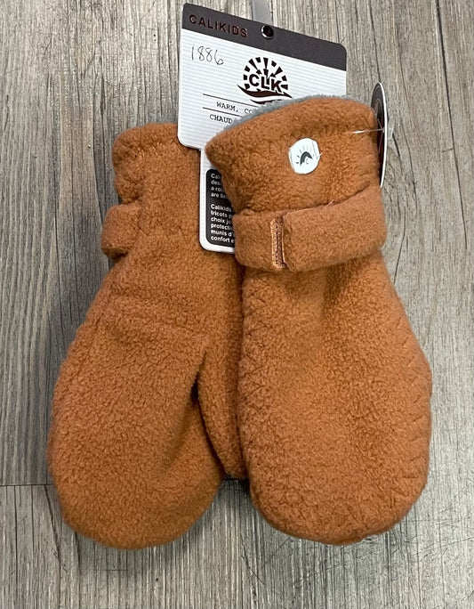 Ginger CaliKids Fleece Mittens, 18M-3Y