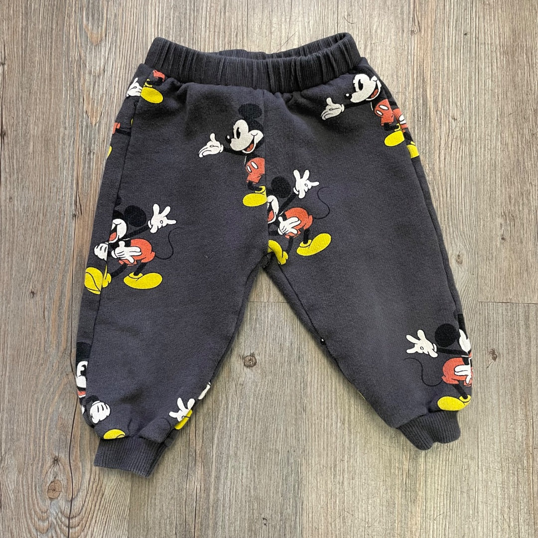 Mickey Print Zara Jogger Pants, 18-24M