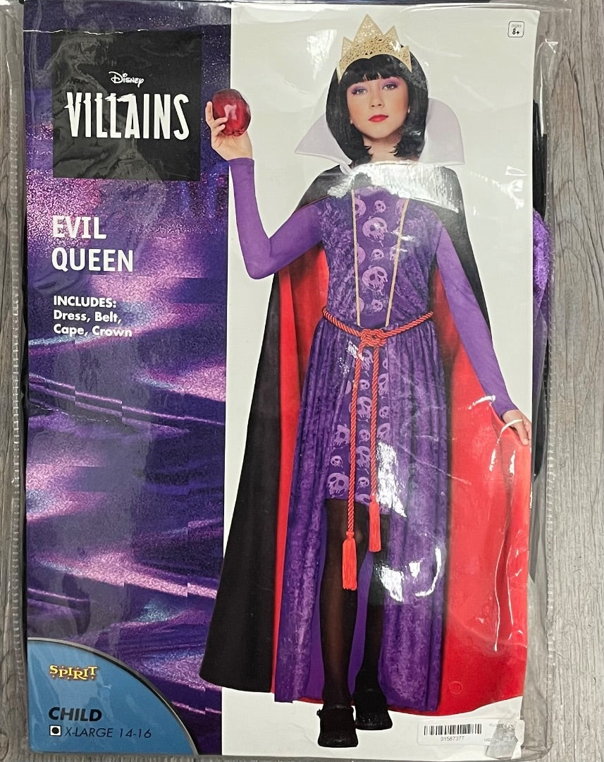 Purple  Disney Villains EvilQueen, 14-16Y