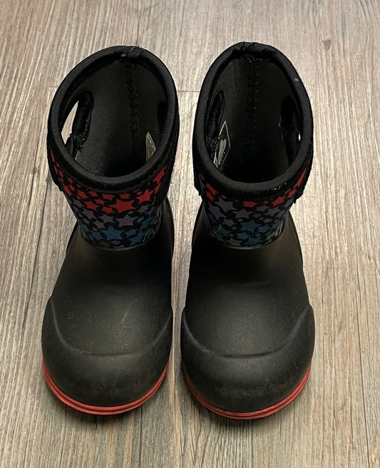 Multi Colour Bog Winter Boots, 4T