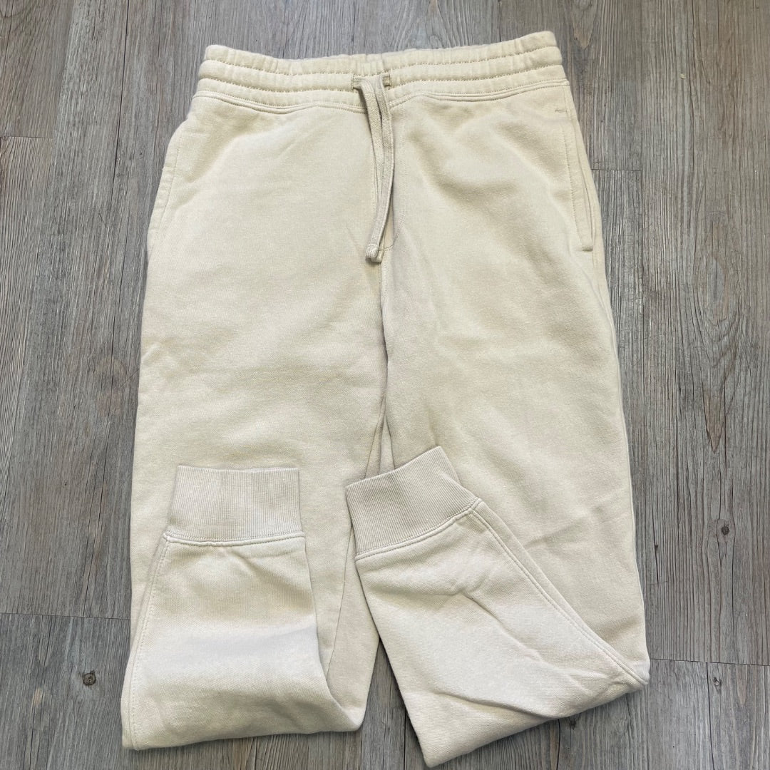 Beige Old Navy Jogger Pants, Small