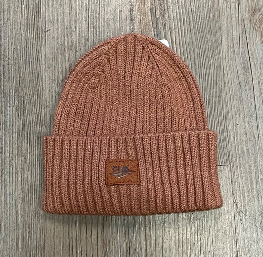 Mocha CaliKids Soft Touch Knit Hat, 3-9M