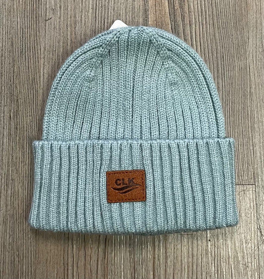 Artic Blue CaliKids Soft Touch Knit Hat, 3-9M