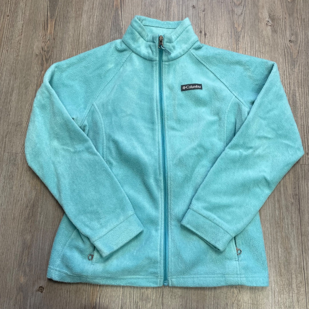 Teal Columbia Fleece Zip Jacket, 14-16Y