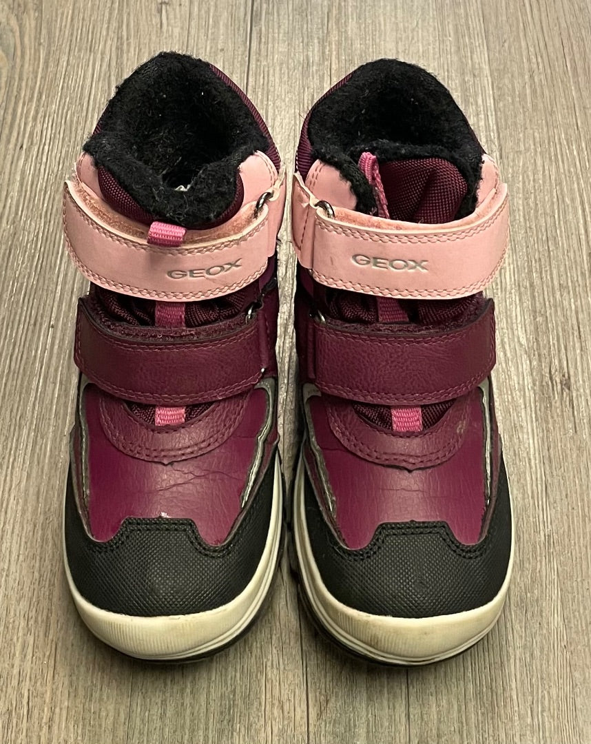 Purple,Pink Geox Winter Boots, 10T